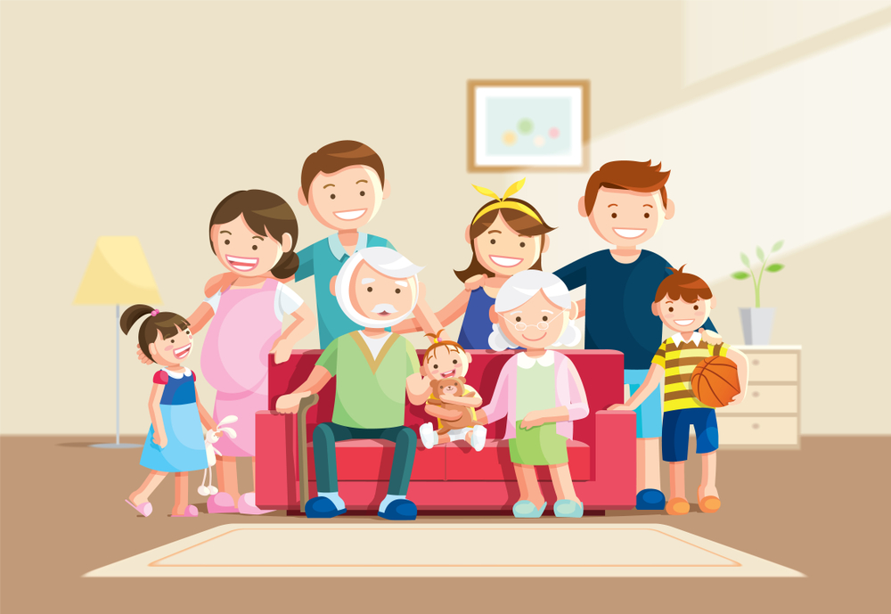 Hãy cùng xem ảnh gia đình hoạt hình 7 người đáng yêu này nhé! Với những nhân vật hoạt hình ngộ nghĩnh và đầy màu sắc, bức ảnh này chắc chắn sẽ mang đến cho bạn những giây phút thư giãn và vui nhộn.