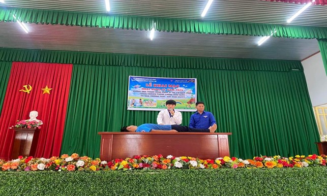 Hình ảnh: Tuyên truyền phòng chống đuối nước