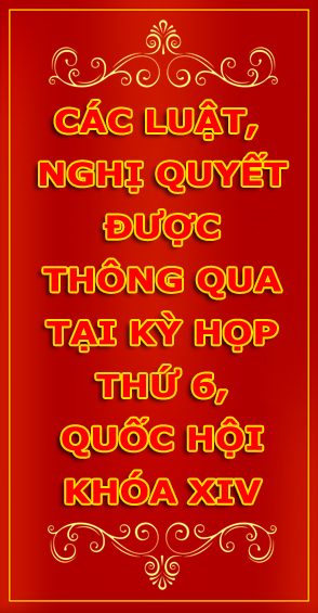 Các luật nghị quyết