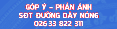 Góp ý - phản ảnh Sđt đường dây nóng