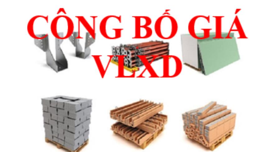 GIÁ VẬT LIỆU XÂY DỰNG LÂM ĐỒNG NĂM 2025 ĐƯỢC CÔNG BỐ CHÍNH THỨC