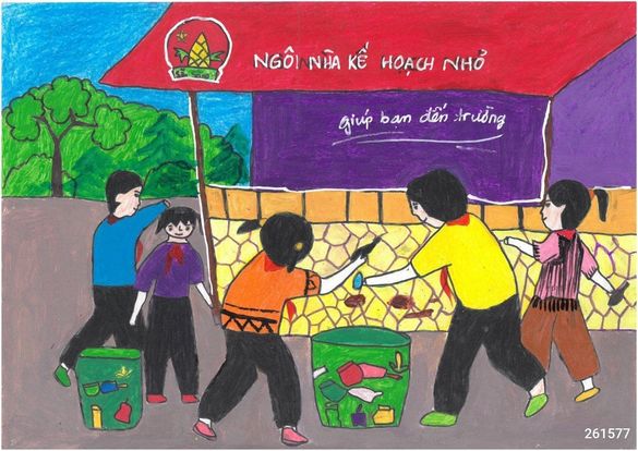 Những bức tranh được các em thiếu nhi Việt Nam vẽ ra rất bắt mắt và đáng yêu. Hãy cùng chiêm ngưỡng những tác phẩm đầy tài năng này để ghi lại khoảnh khắc đáng nhớ.